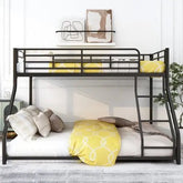 Bellemave® Twin XL over Queen Metal Floor Bunk Bed - Bellemave